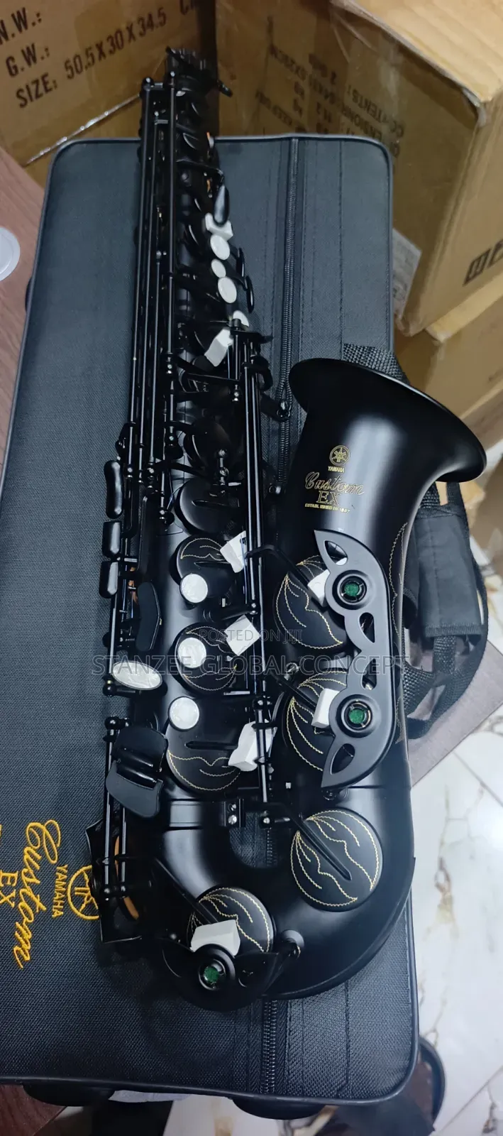 Yamaha Custom YAS-875 EX Alto Saxophone Black
