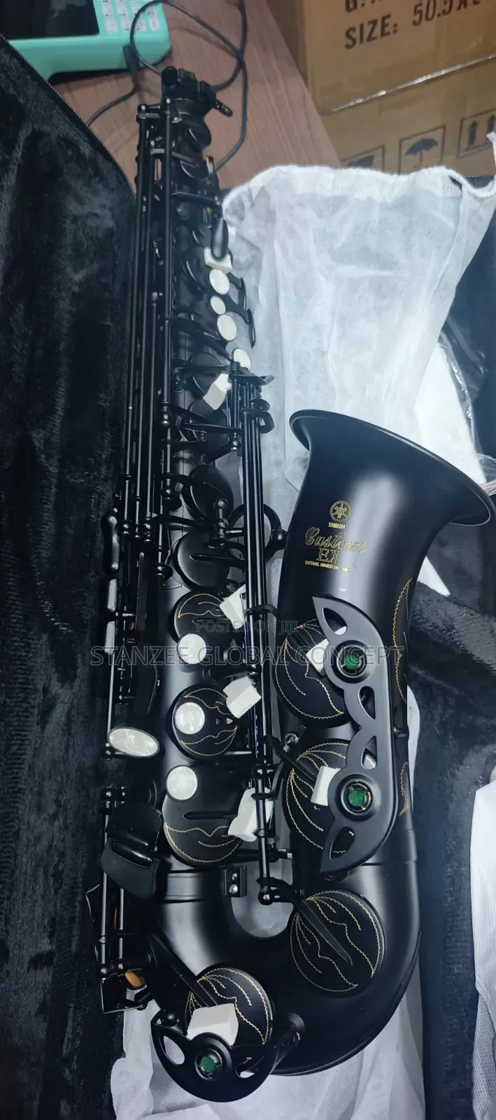 Yamaha Custom YAS-875 EX Alto Saxophone Black