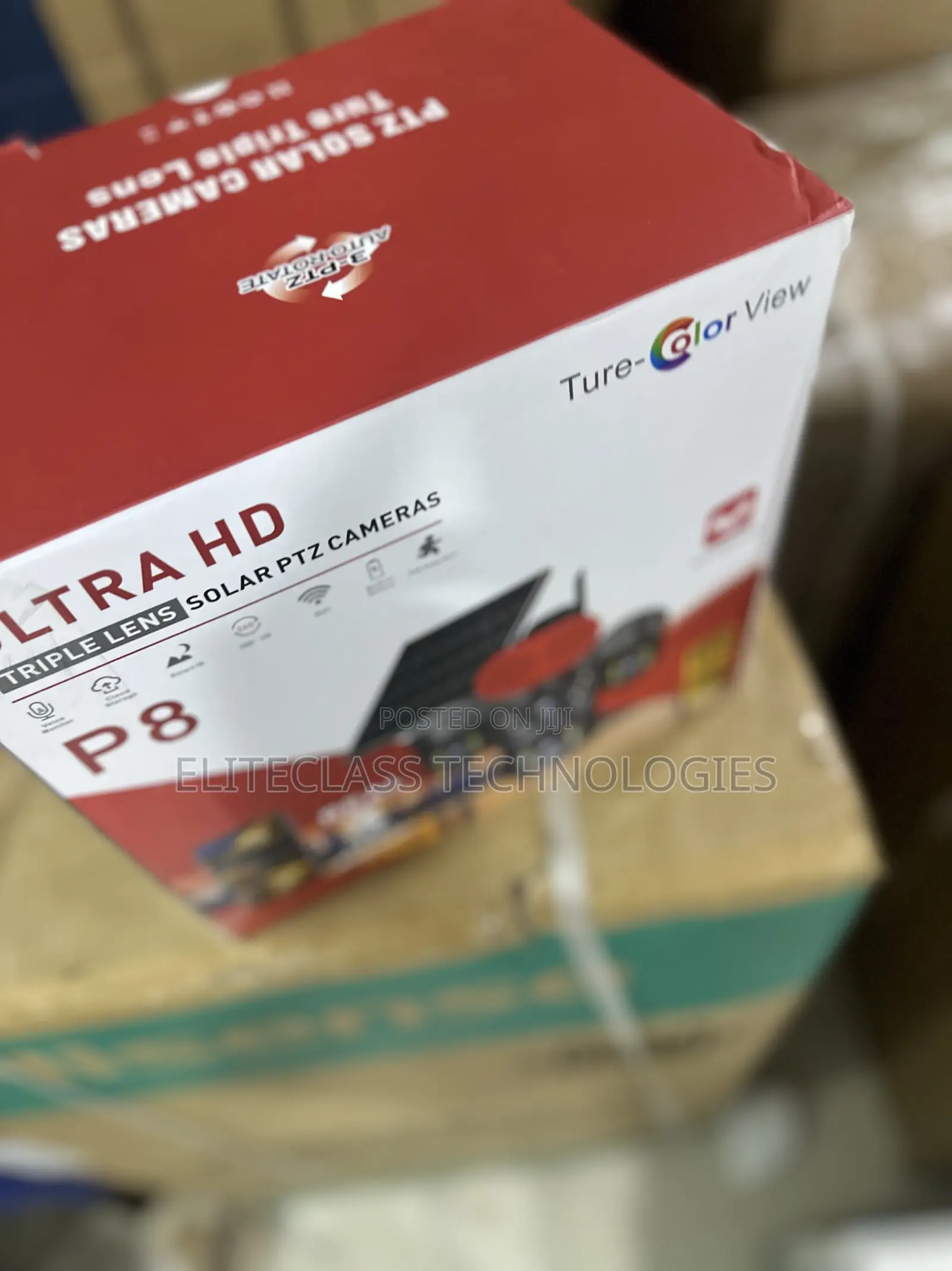 P8 Triple Lens Ultra HD Outdoor PTZ Camera