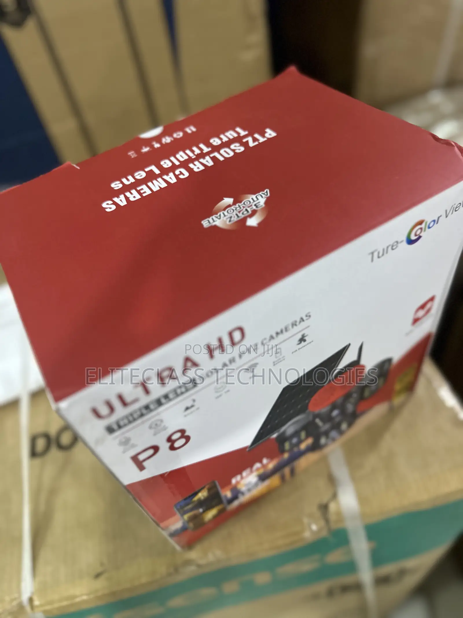 P8 Triple Lens Ultra HD Outdoor PTZ Camera