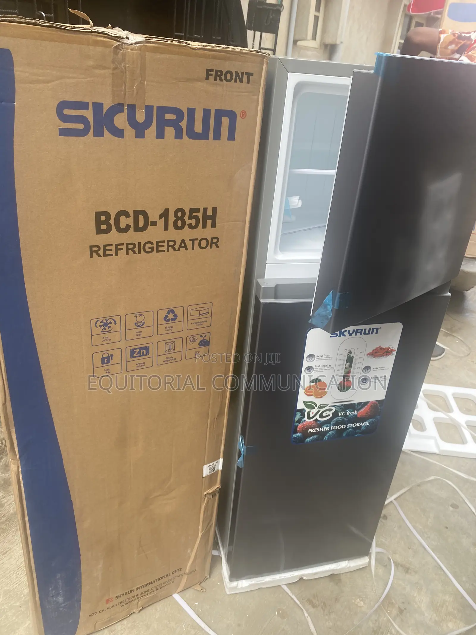 SKYRUN 180L Refrigerator BCD-185H Indoor Fridge