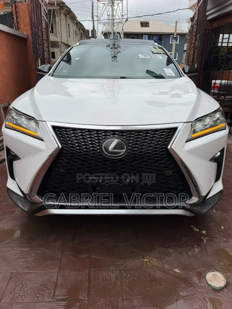 Lexus RX 350 F Sport AWD 2017 White