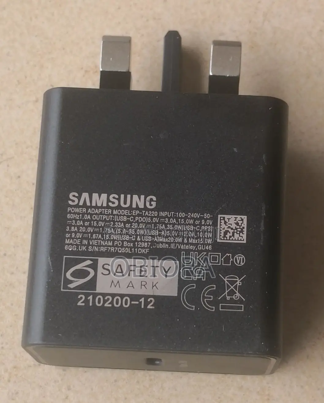 Samsung 35 W Power Adapter