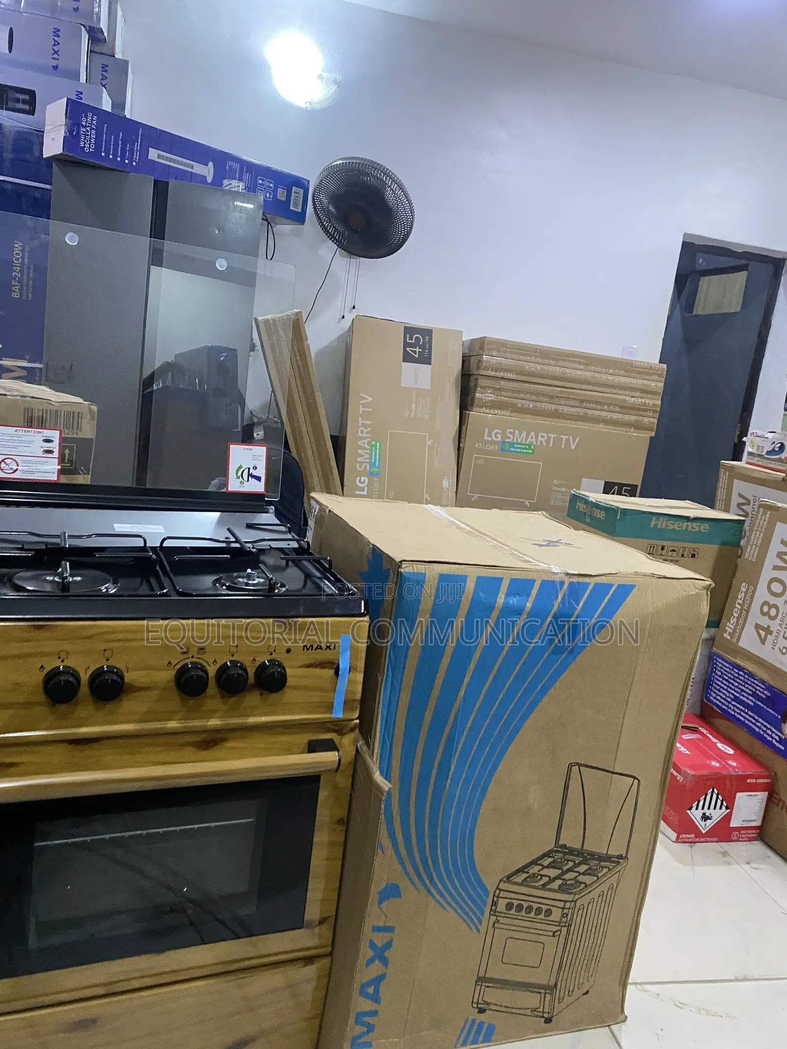 Maxi 6060 3B+1P Kitchen Gas Stove With Oven
