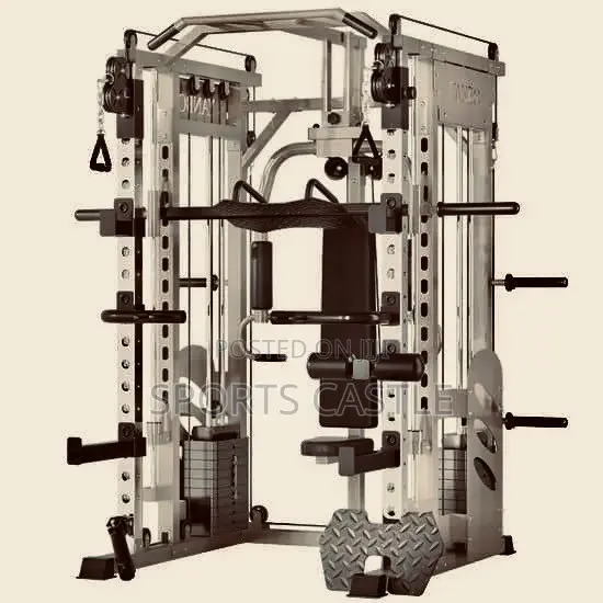 Multi-Purpose Smith Machine + Cable Crossover + Leg Press