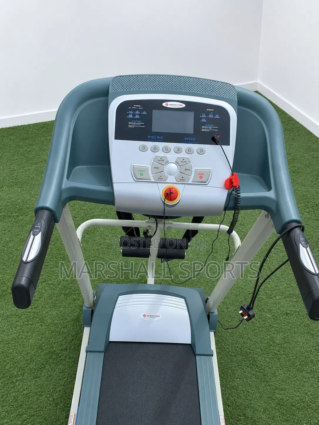 3hp Heavy Duty American Fitness Treadmill With Incline