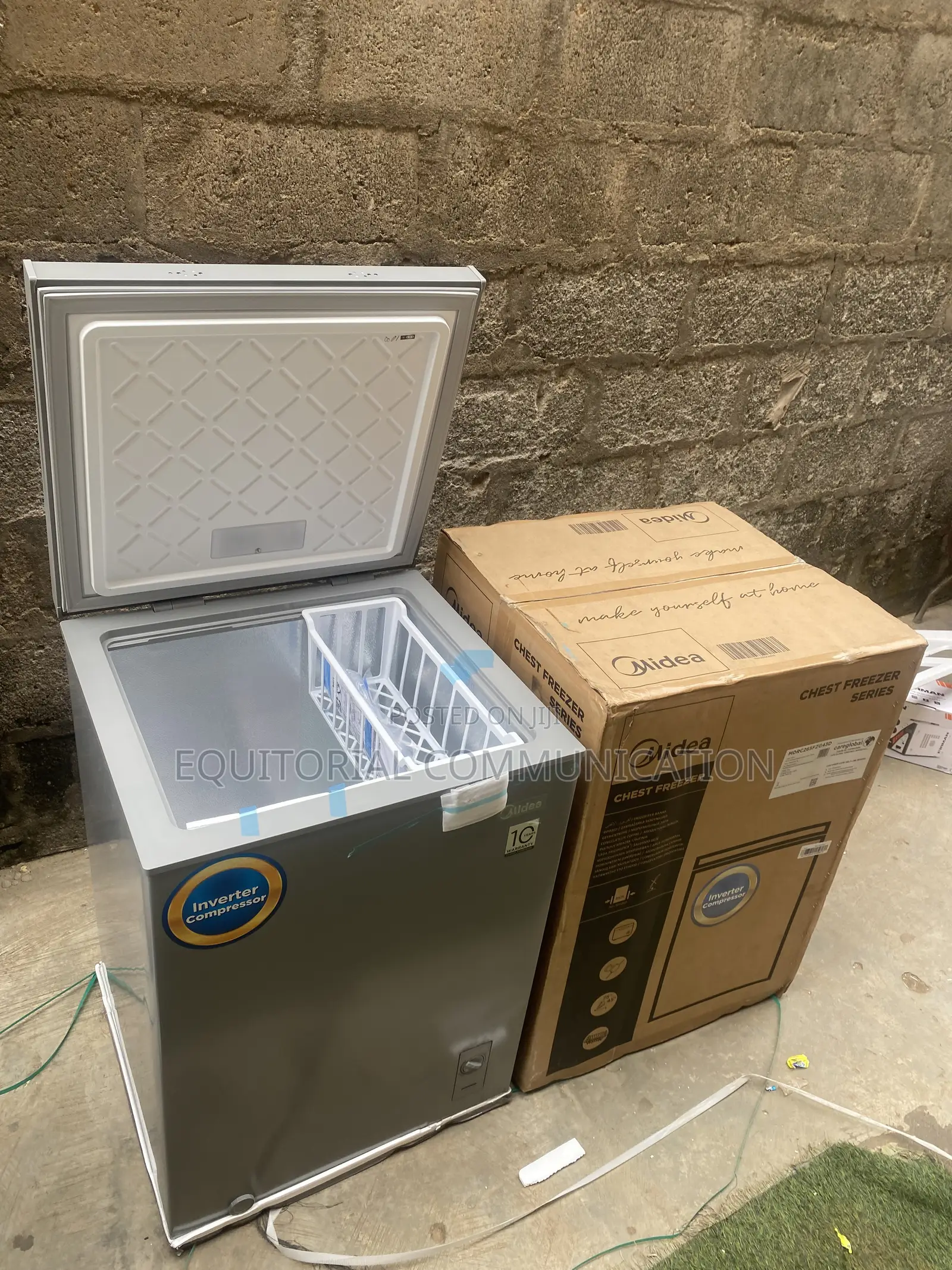 Midea MDRC265FZG43D 142L Inverter Cold Storage Freezer