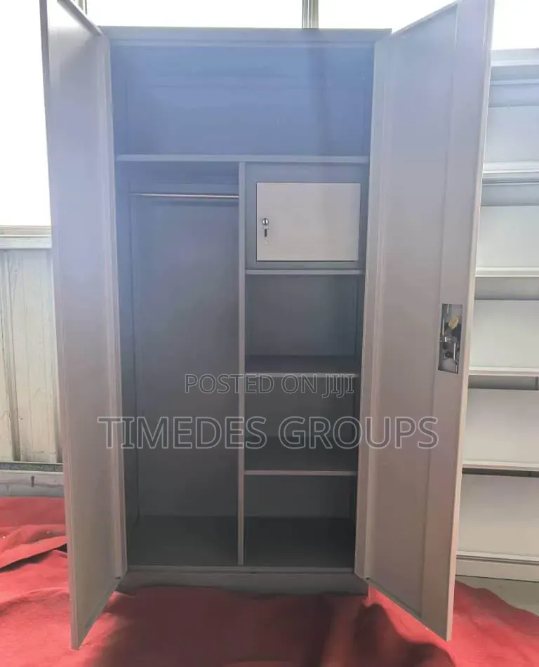 2 Door Metal Bookshealf