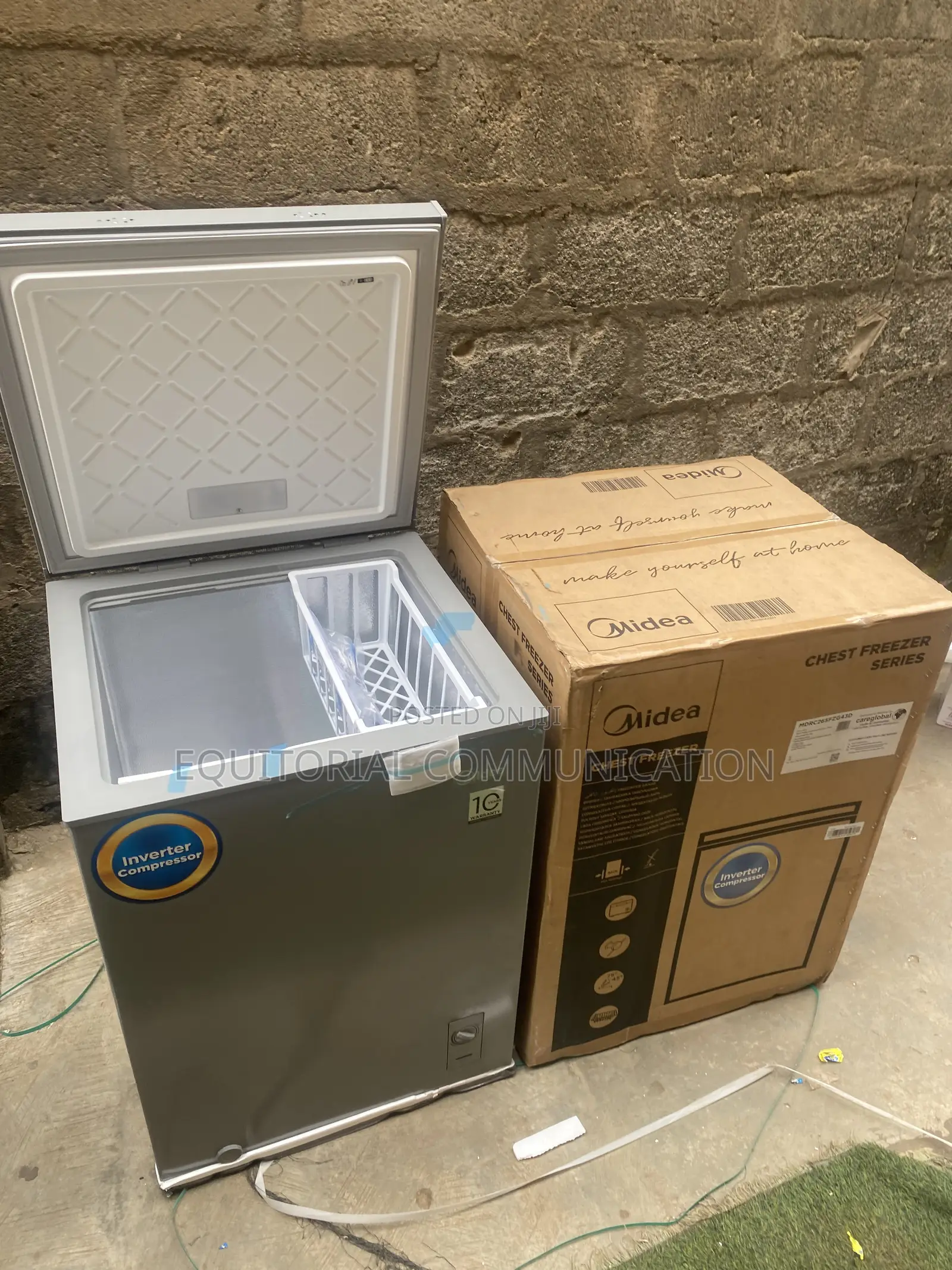 Midea 142L MDRC265FZG43D Deep Storage Inverter Freezer