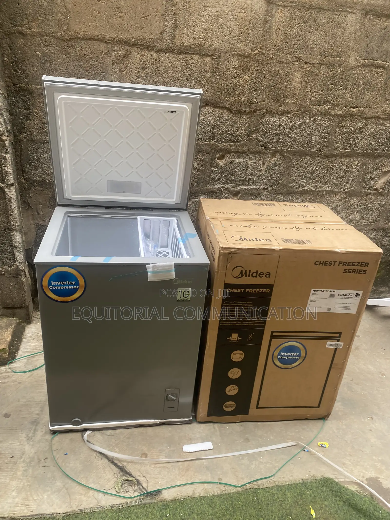 Midea MDRC265FZG43D 142L Inverter Freezing Chest