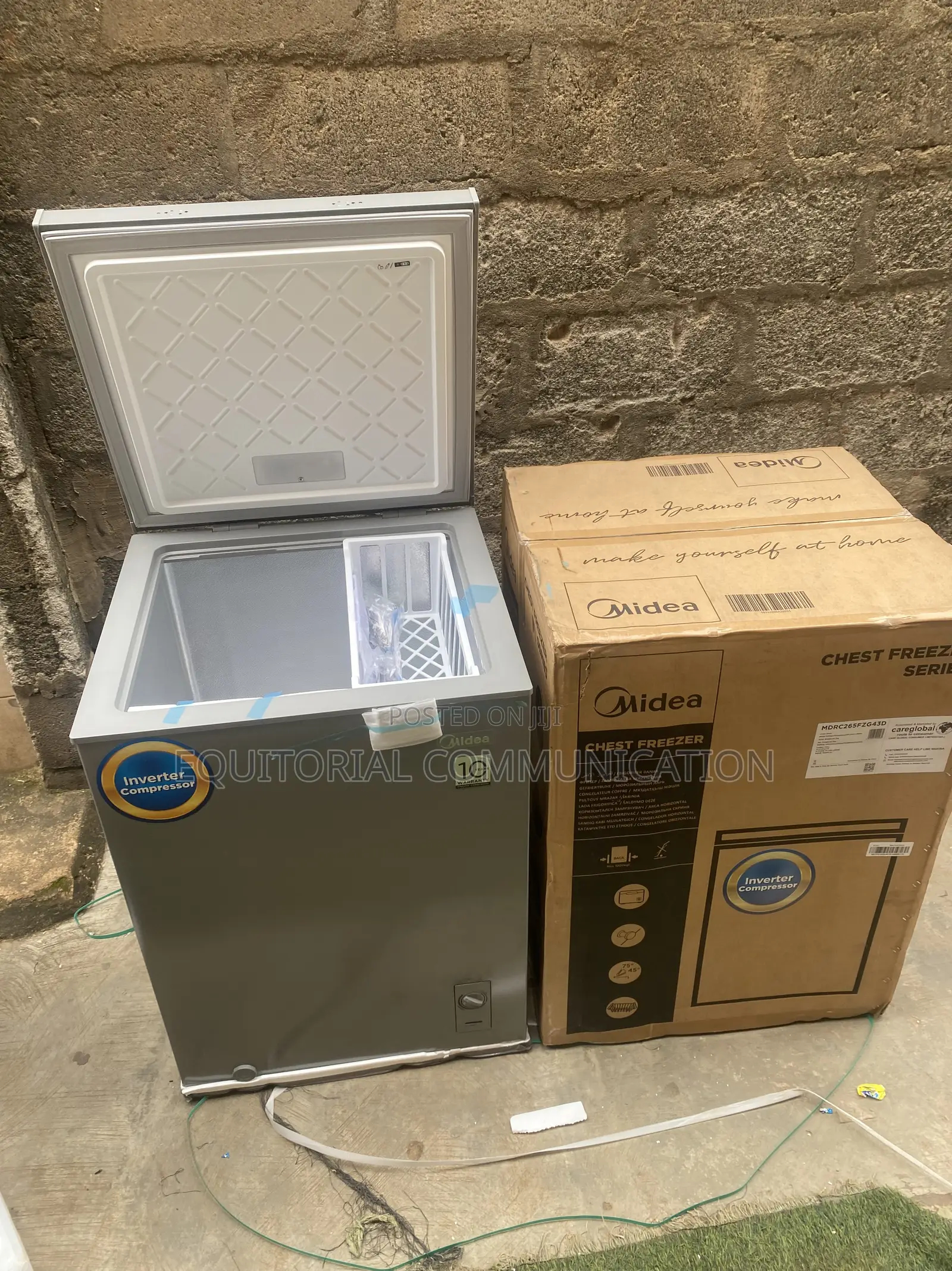 Midea MDRC265FZG43D 142L Inverter Freezing Chest