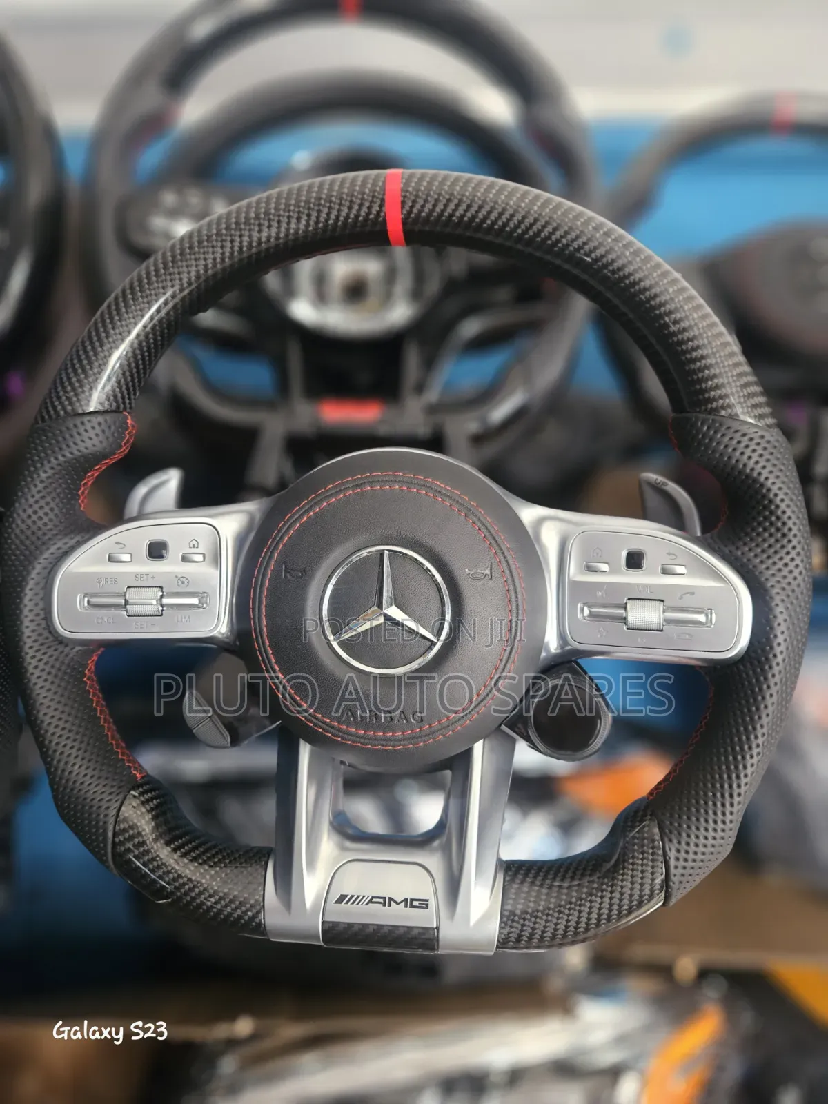Powered Sporty Display Mercedes-Benz Steering Wheel Upgrade