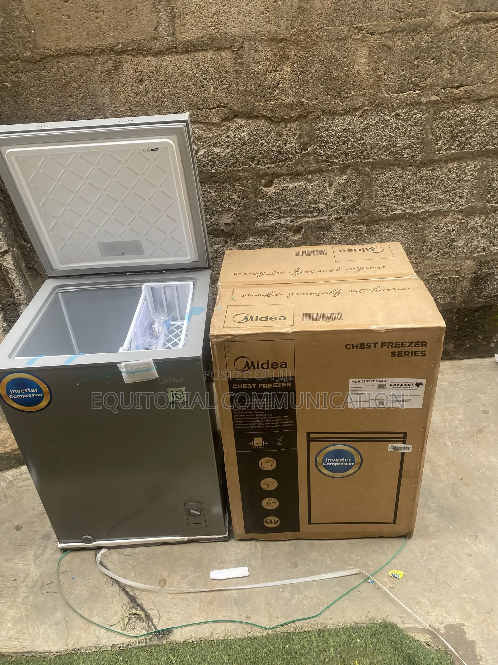 Midea 142L Inverter Compressor Chest Deep Freezer