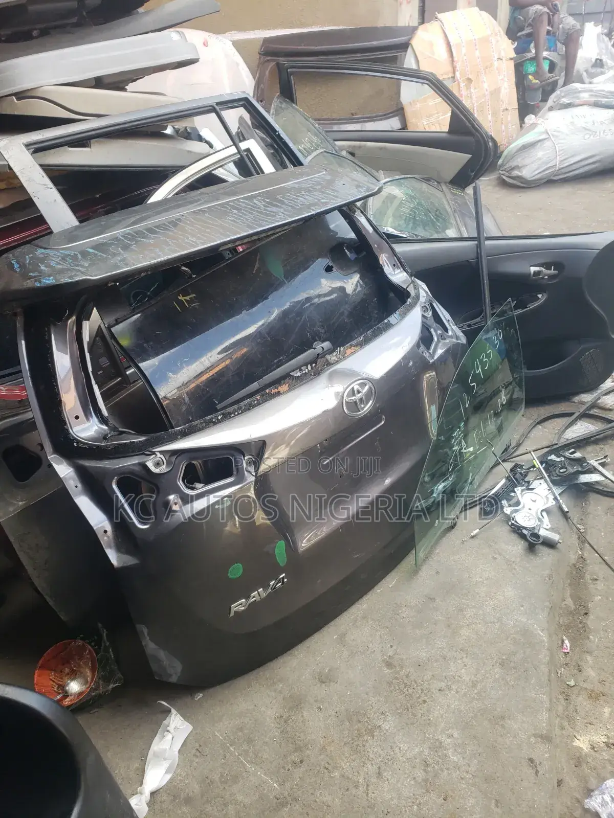 Empty Boot Toyota Rav4 2015 Model