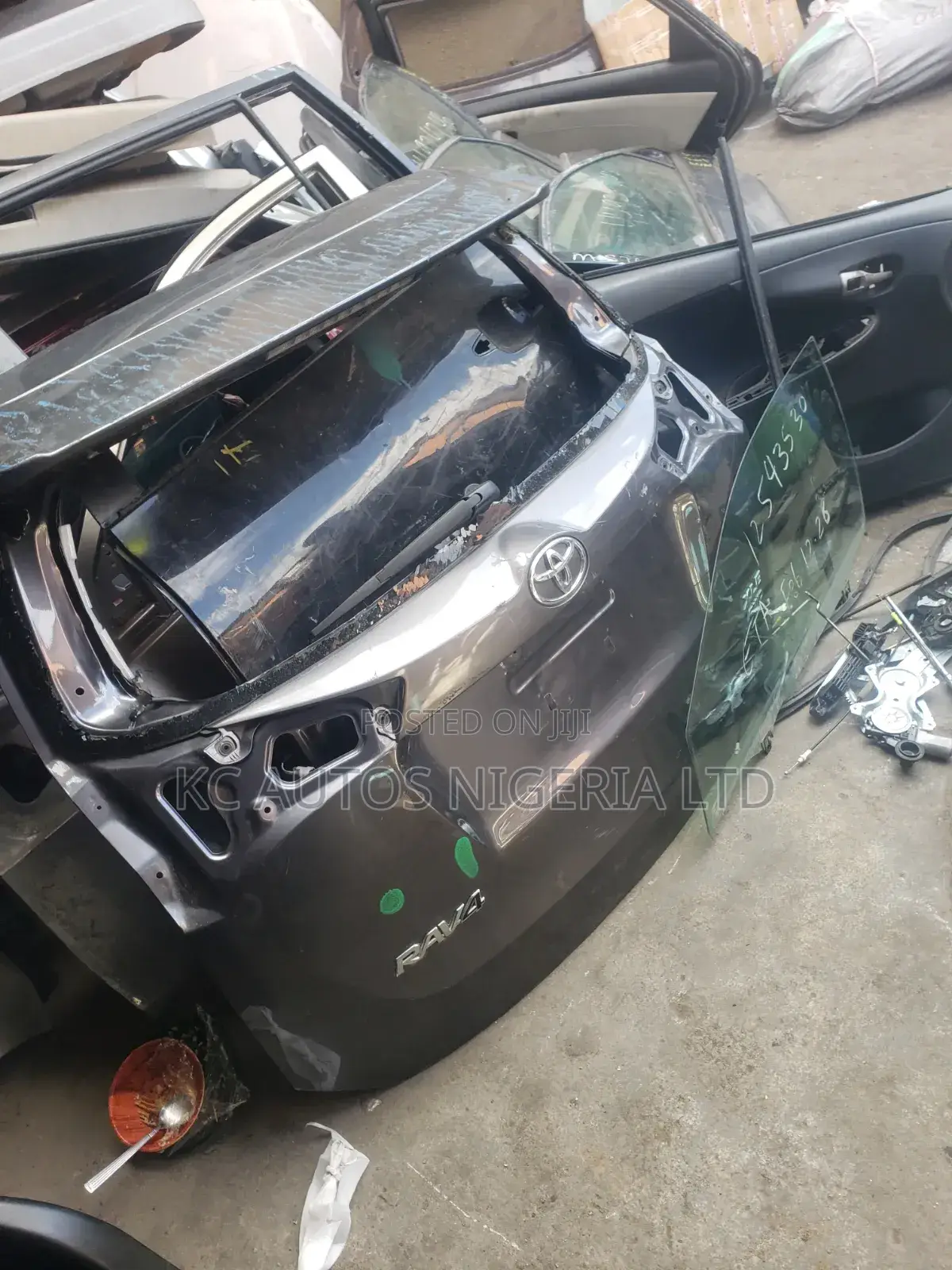 Empty Boot Toyota Rav4 2015 Model