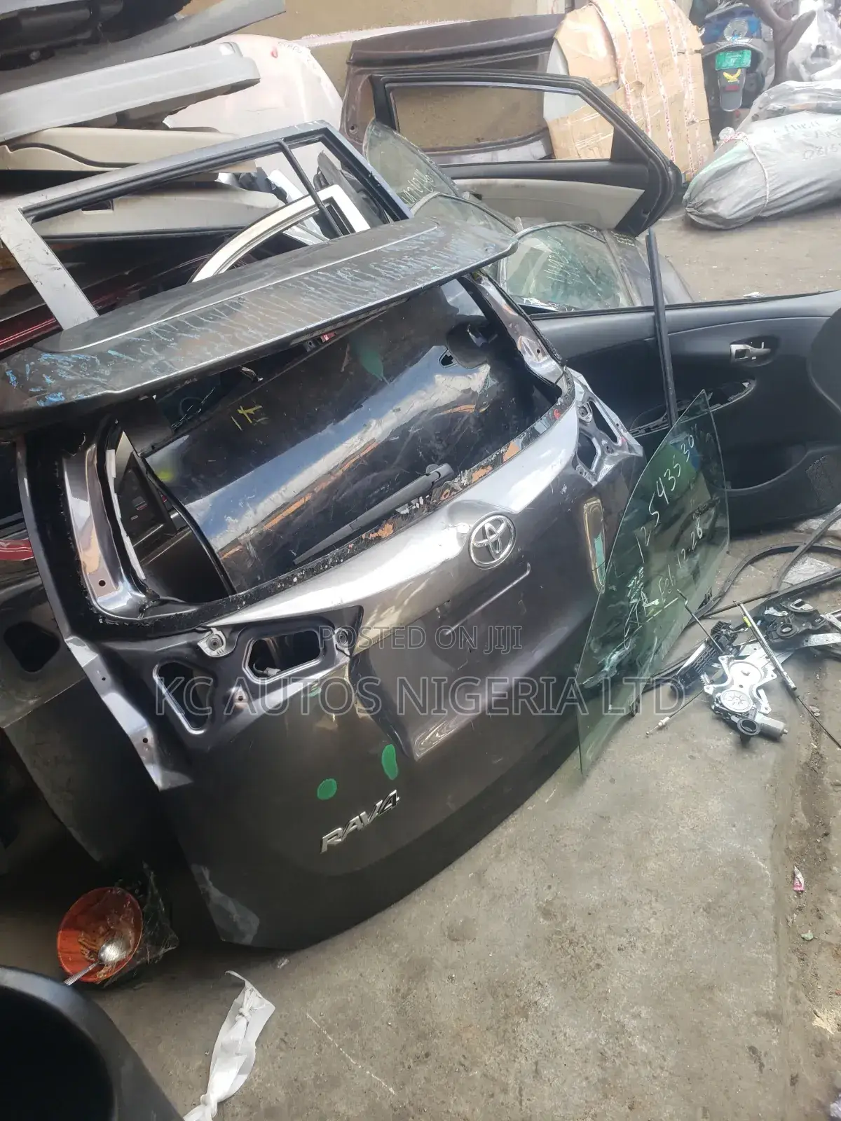 Empty Boot Toyota Rav4 2015 Model