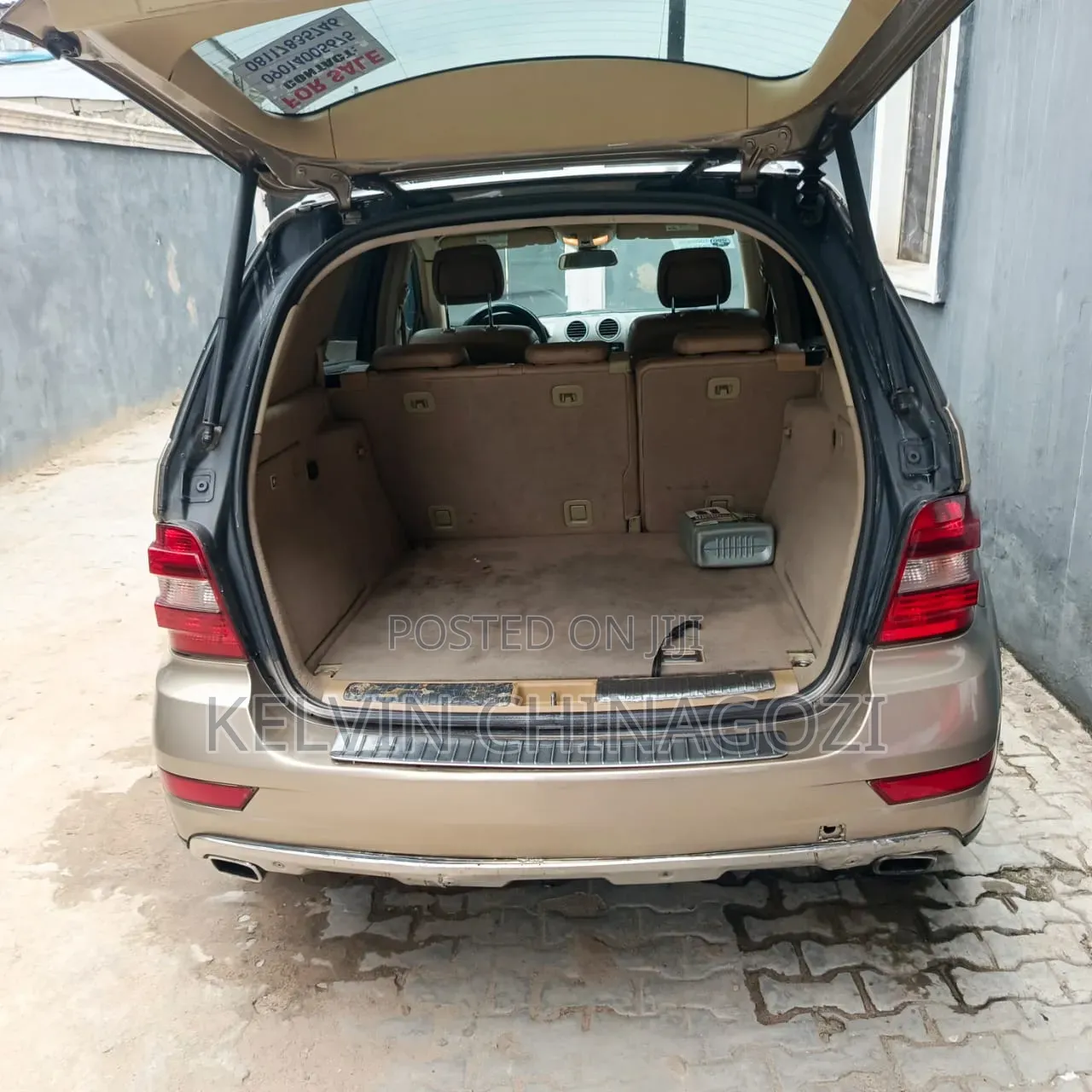 Mercedes-Benz M Class 2010 Gold