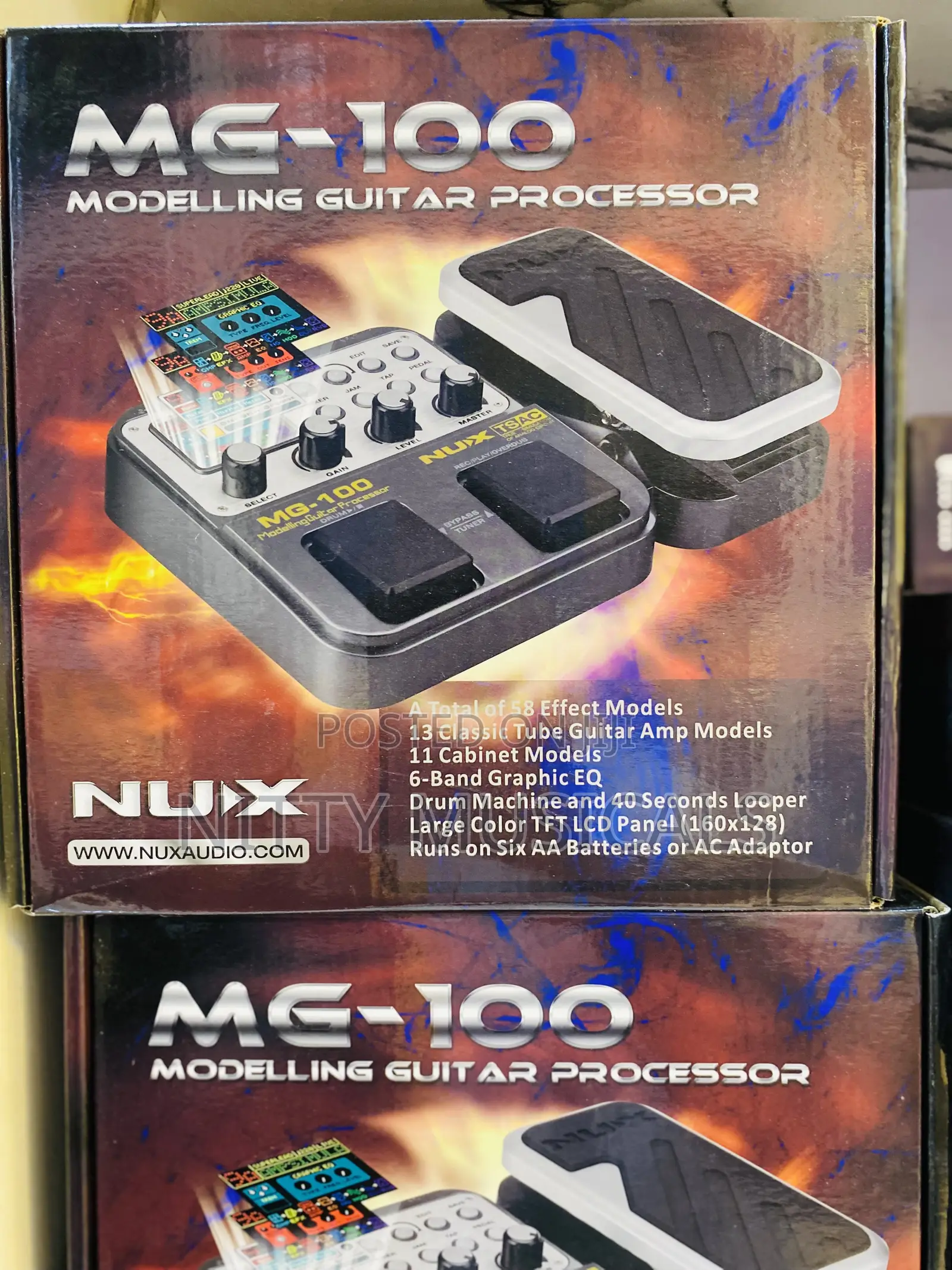 Nux MG-100 Guiter Effect