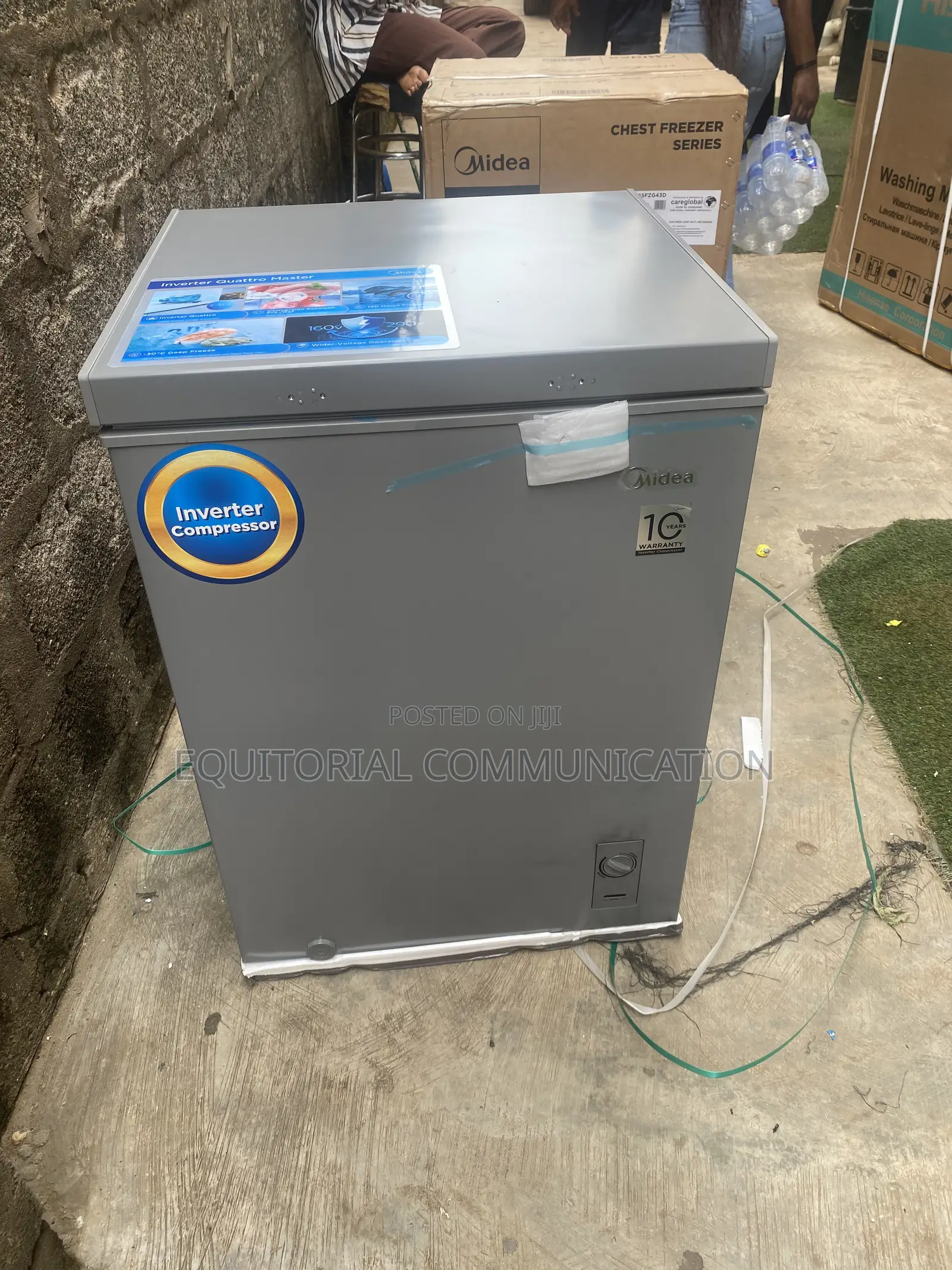 Midea 142L Energy Efficient Inverter Chest Freezer