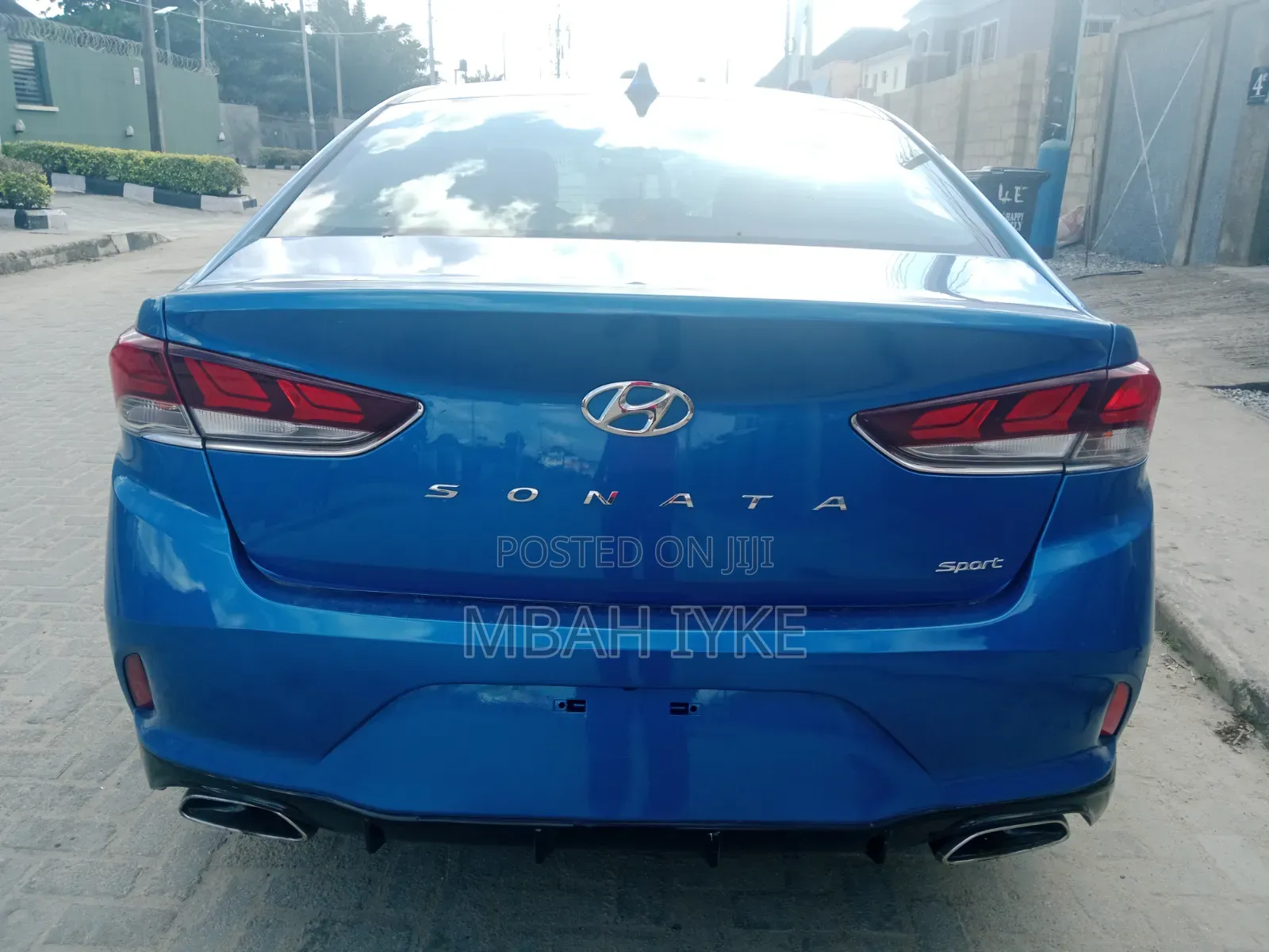 Hyundai Sonata Sport 2018 Blue