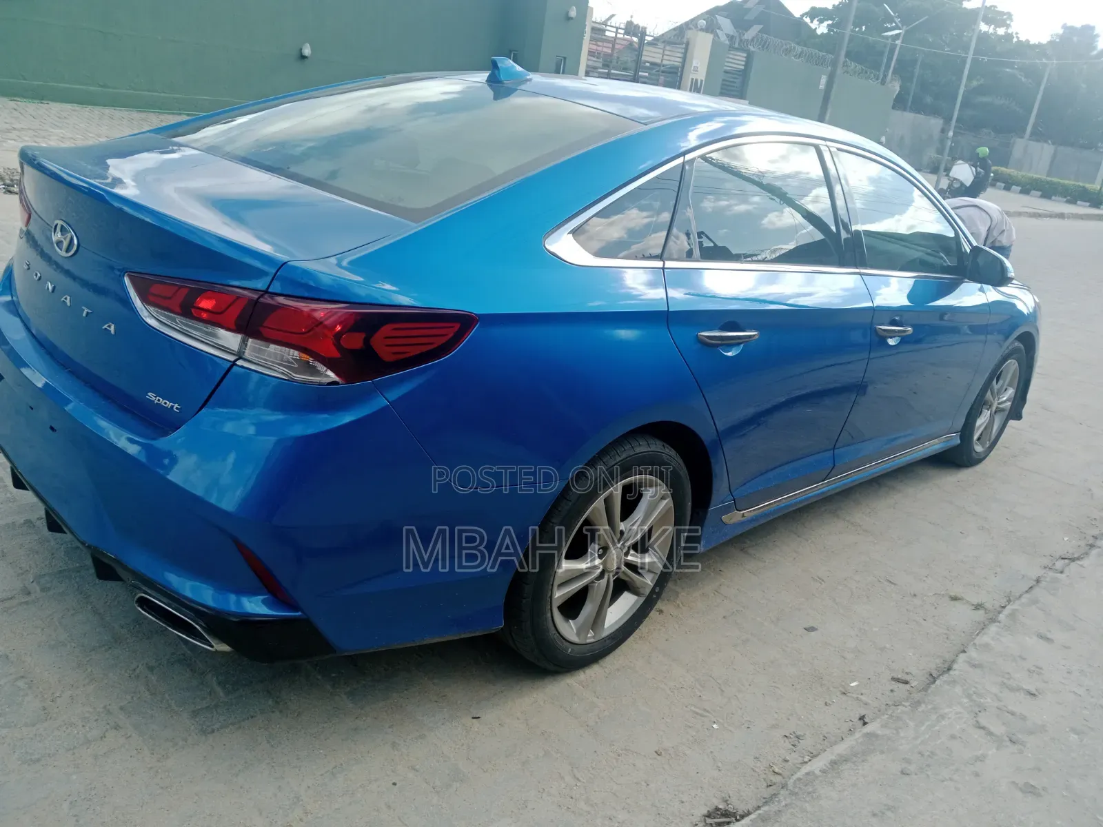 Hyundai Sonata Sport 2018 Blue