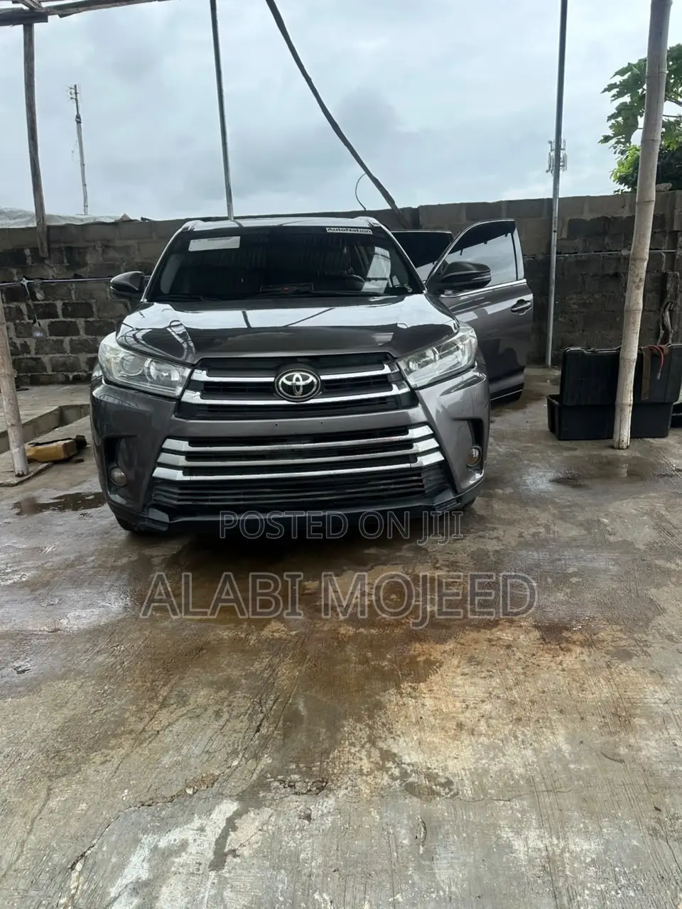 Toyota Highlander Limited Platinum V6 4x2 (3.5L 6cyl 6A) 2016 Gray