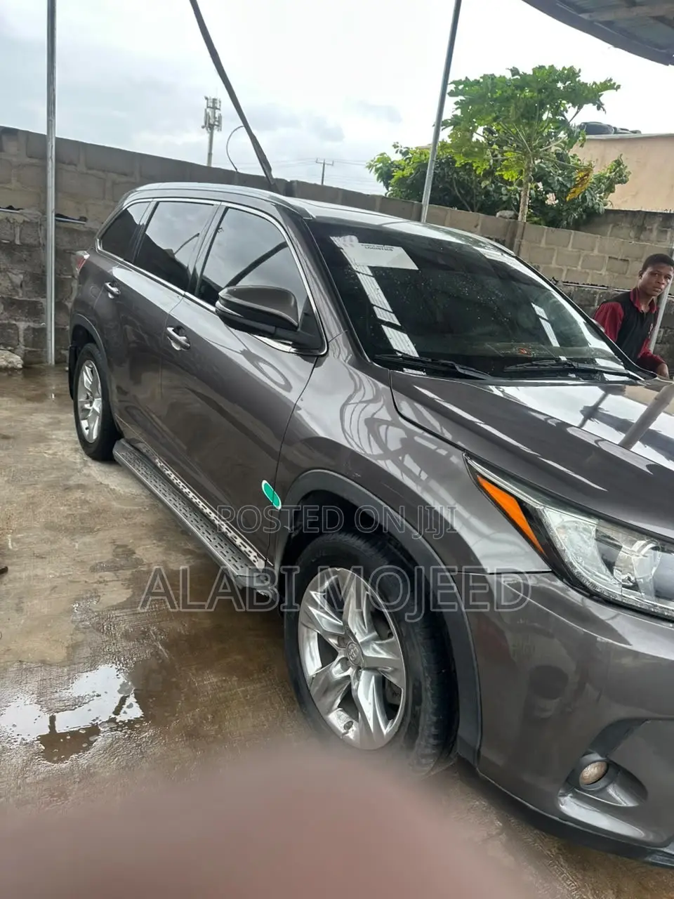 Toyota Highlander Limited Platinum V6 4x2 (3.5L 6cyl 6A) 2016 Gray