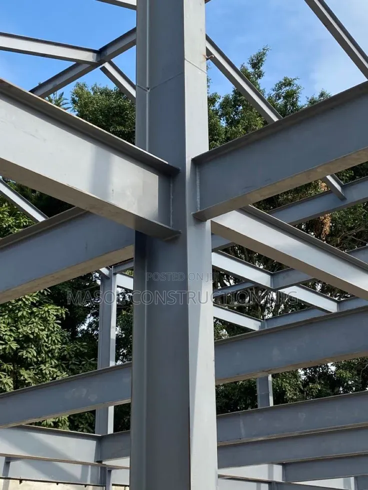 Metal Building Frame Installation
