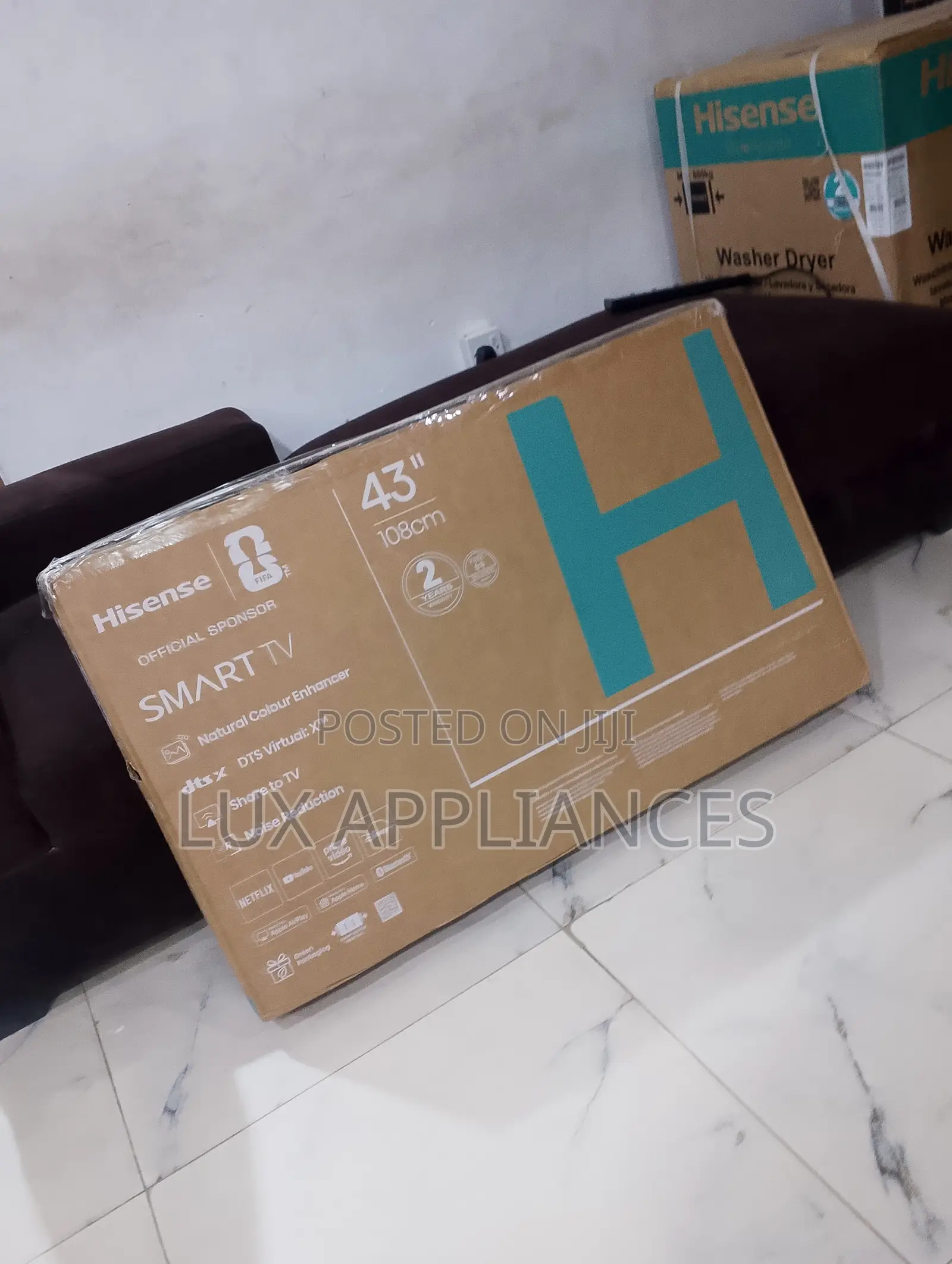 Hisense 43 Inch LED Smart TV With Wireless Connectivity