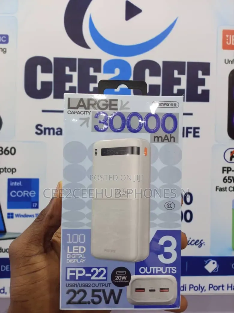 Remax FP-22 30,000mAh 22.5w Powerbank