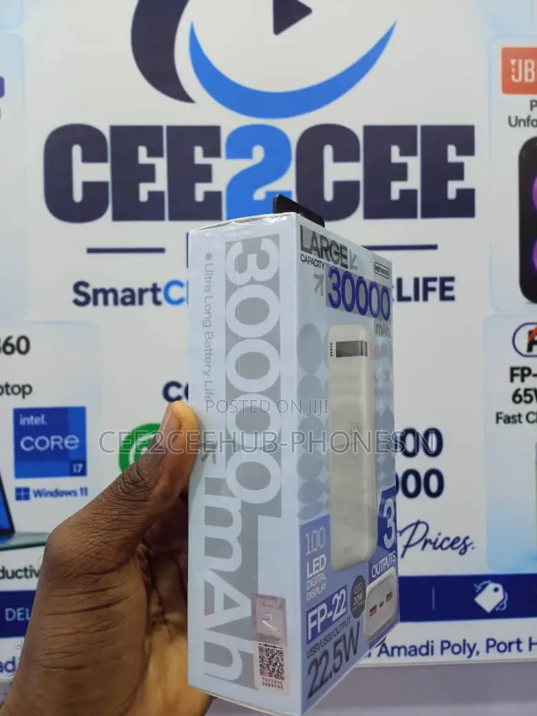Remax FP-22 30,000mAh 22.5w Powerbank
