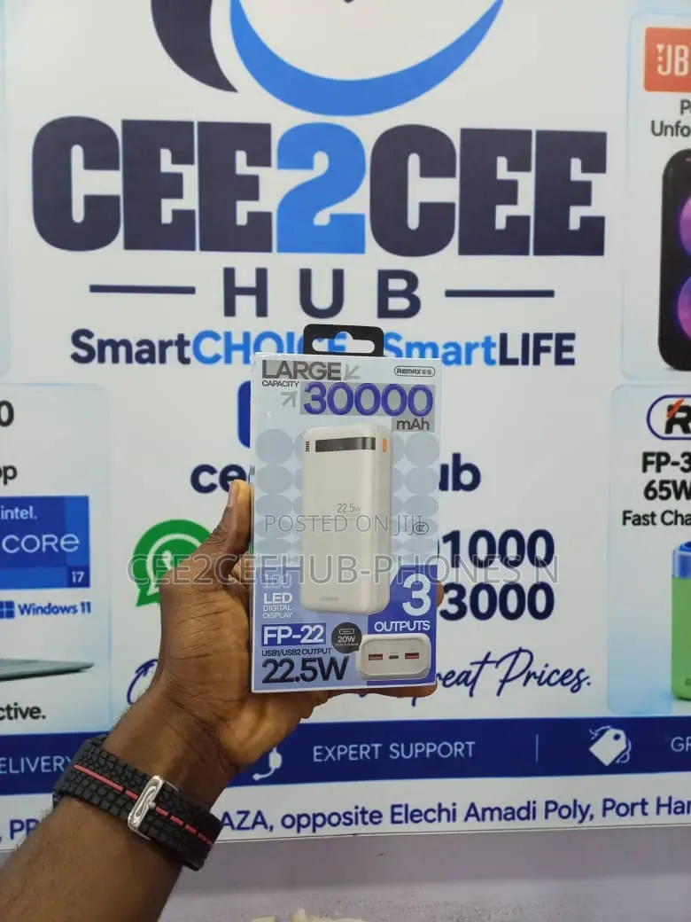 Remax FP-22 30,000mAh 22.5w Powerbank