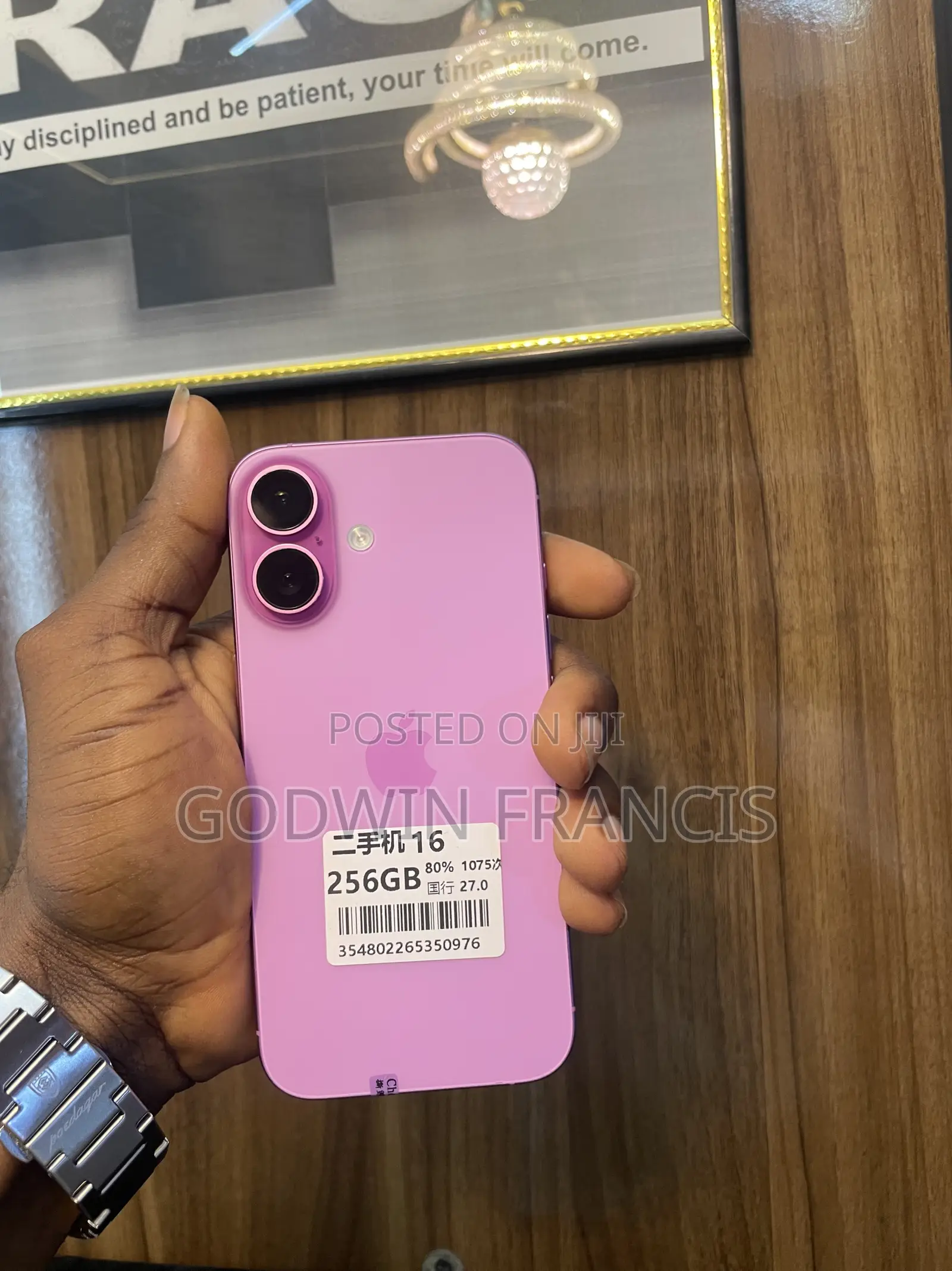 Apple iPhone 16 256 GB Pink