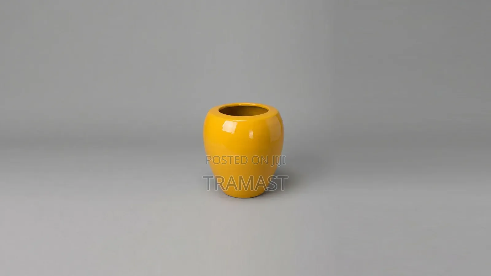 Apple Fiber-Clay Vase (H40cm, D20cm)