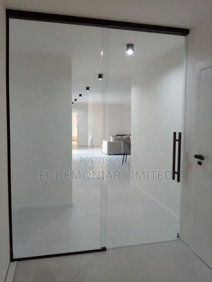Industrial Glass Partition Finishing Job