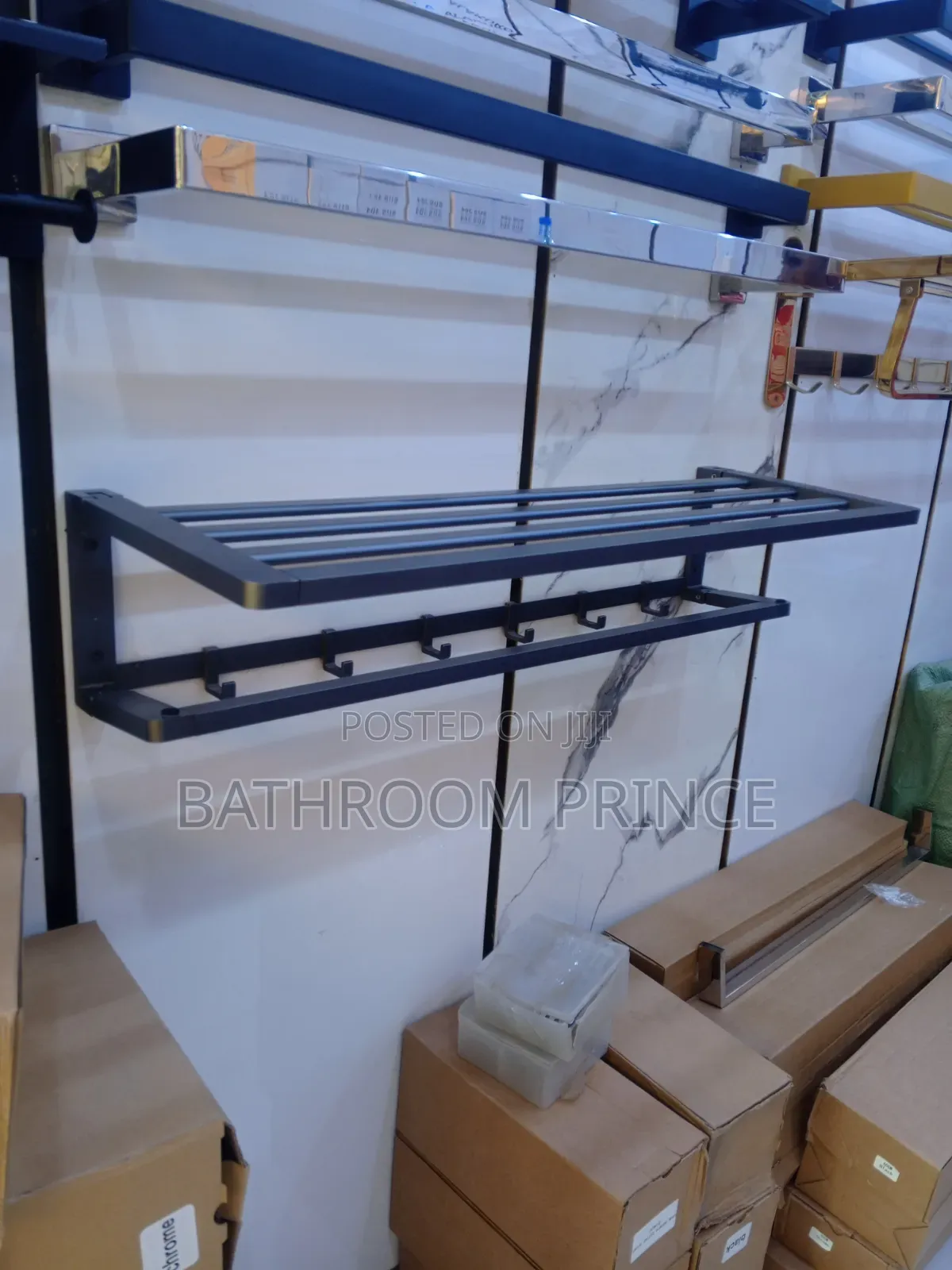 Exclusive Grey Multiple Towel Hanger