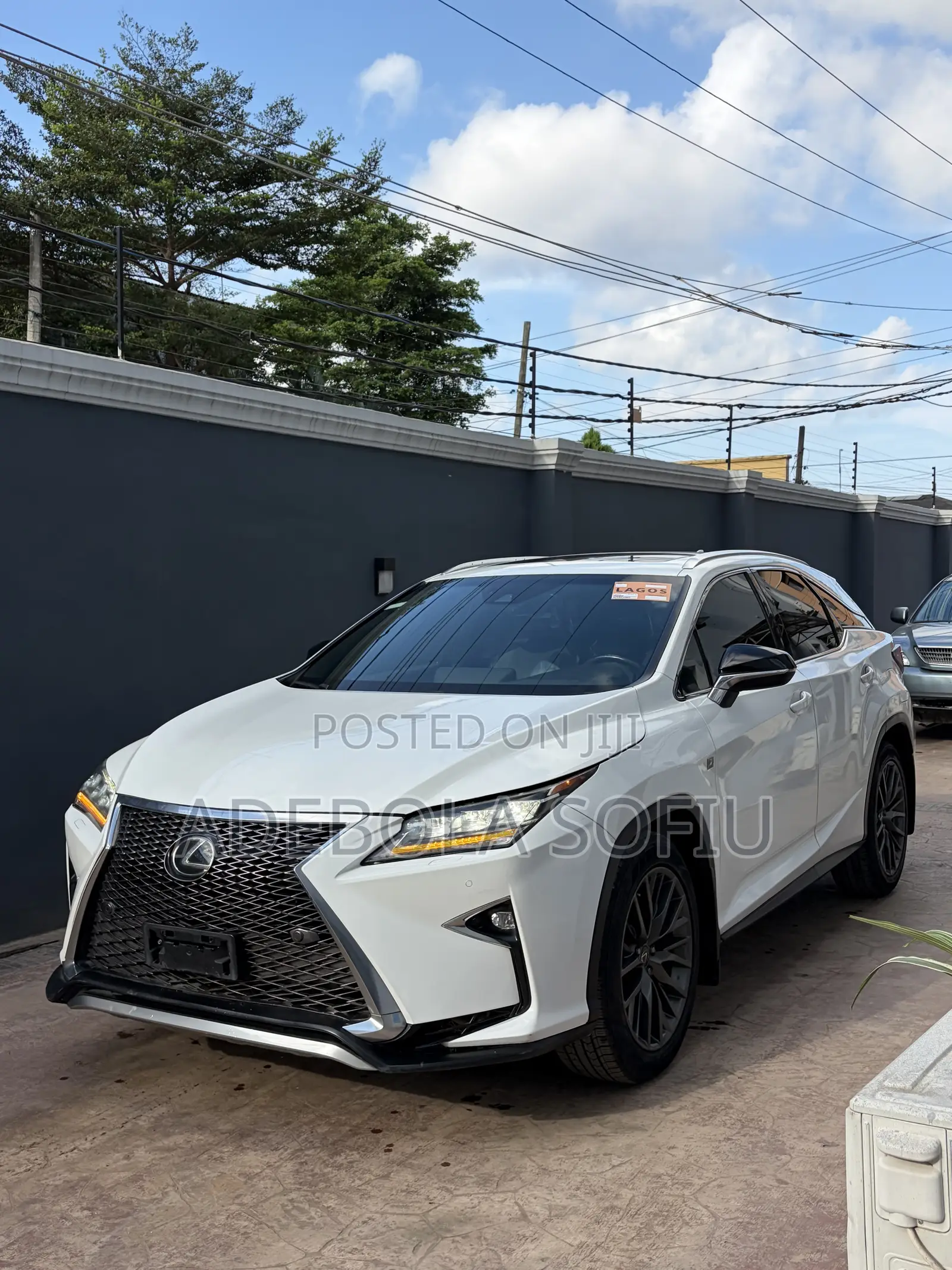 Lexus RX 350 F Sport AWD 2017 White