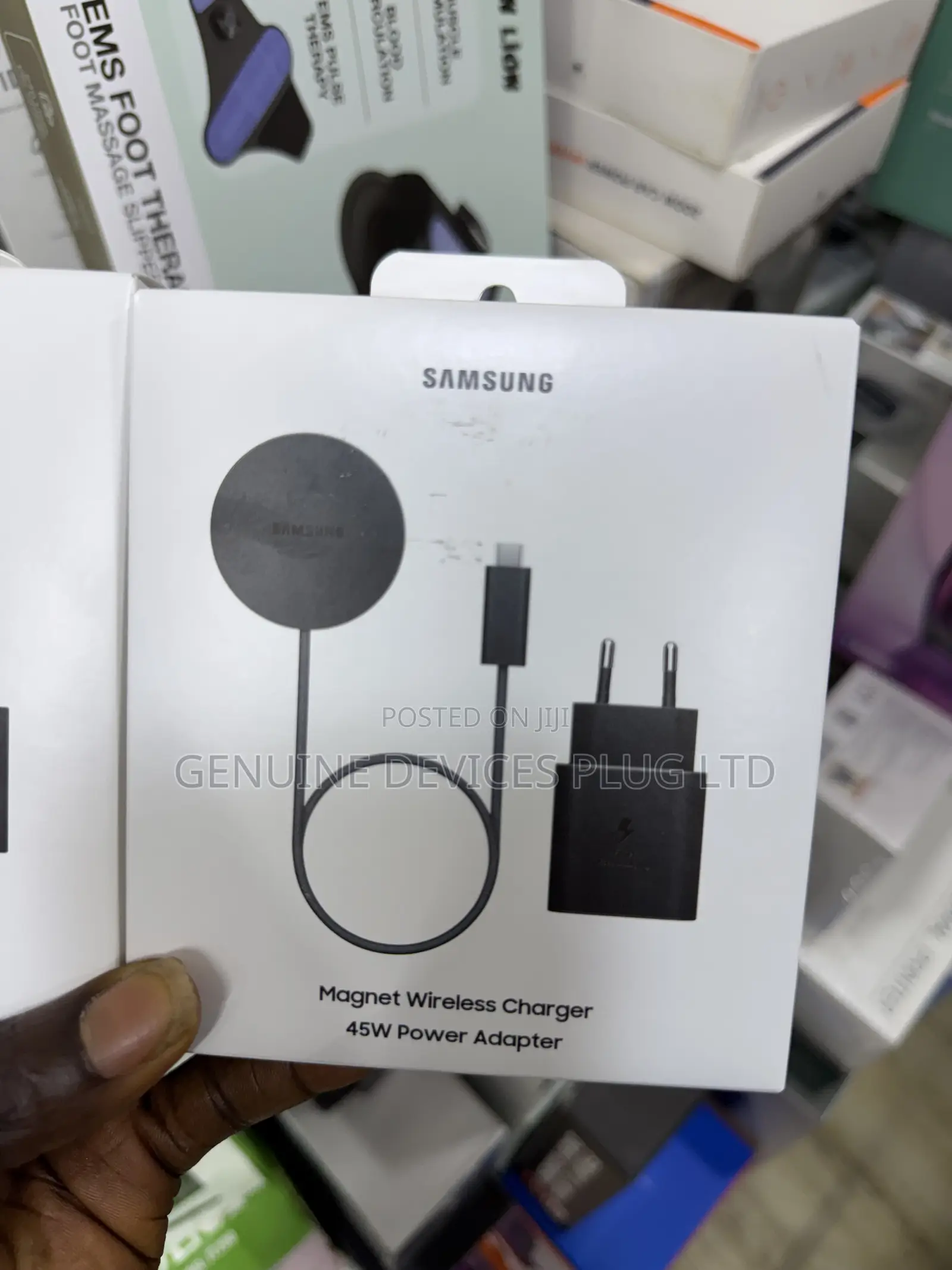 Samsung Galaxy Magnet Wireless Charger With 45W Power Adapter,l