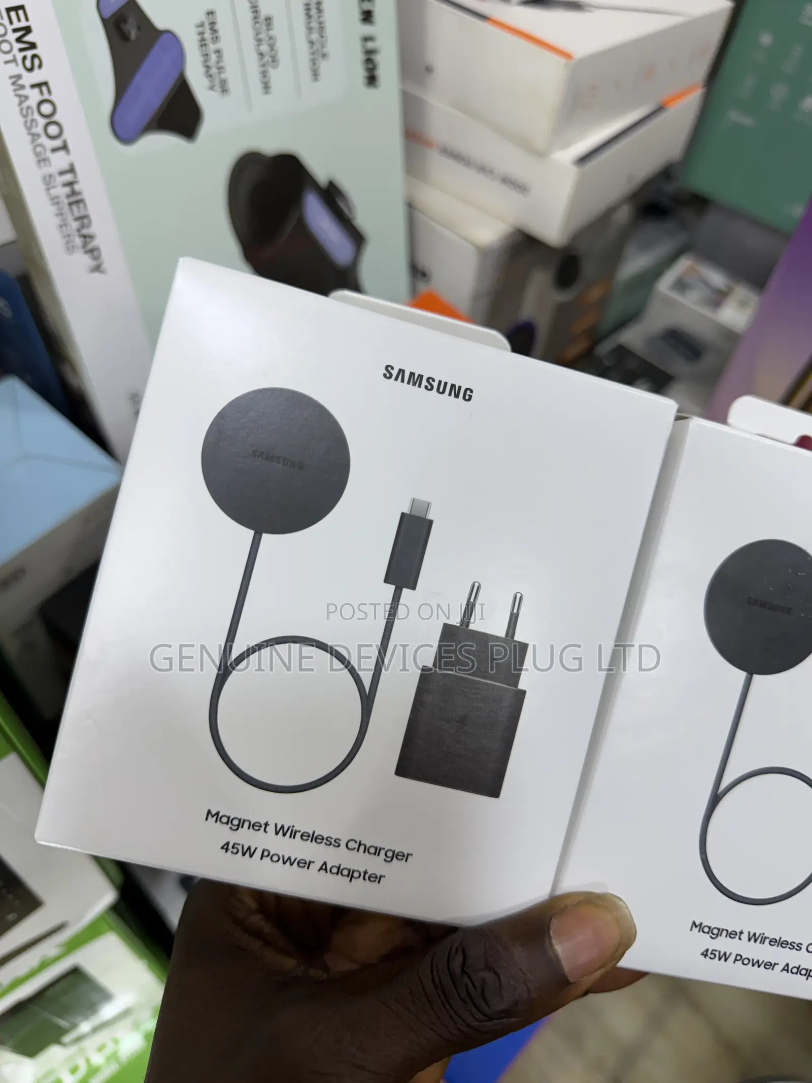 Samsung Galaxy Magnet Wireless Charger With 45W Power Adapter,l