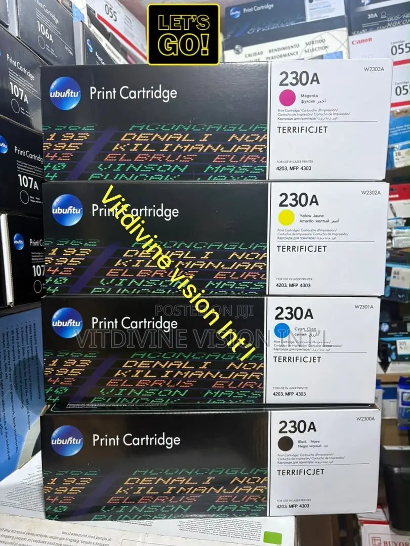 Ubuntu 230a Toner Black (W2300a W2301a W2302amagentaw2303a