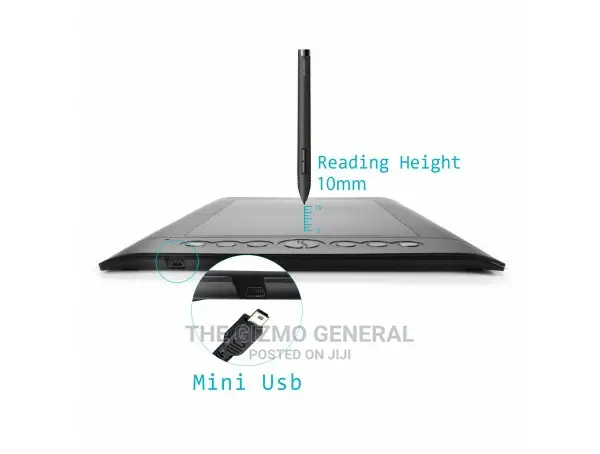 Huion H610pro Painting Drawing Pen Graphics Tablet