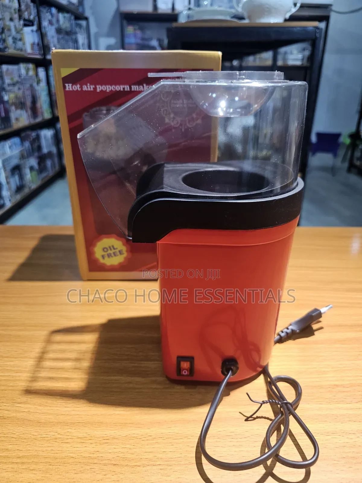 Sokany Electric Hot Air Popcorn Maker Machine