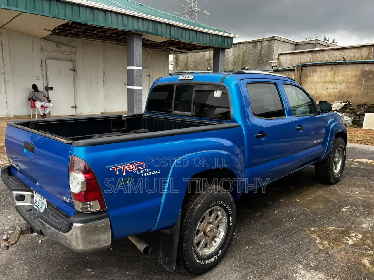 Toyota Tacoma Double Cab V6 2011 Blue