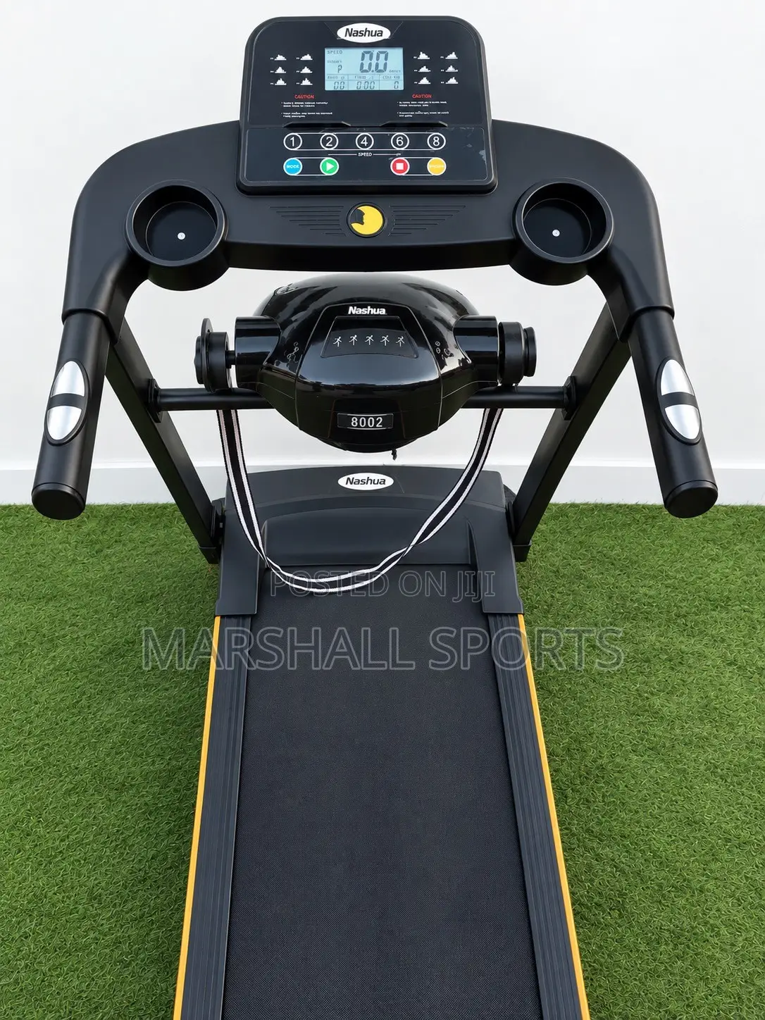 2.5hp Black Treadmill With Massager