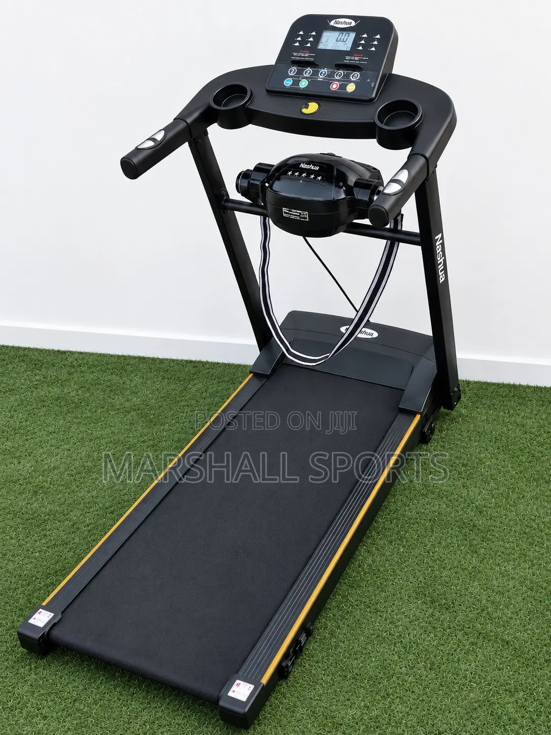 2.5hp Black Treadmill With Massager