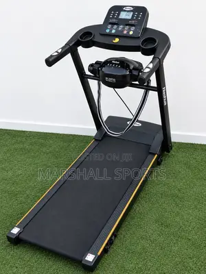 2.5hp Black Treadmill With Massager