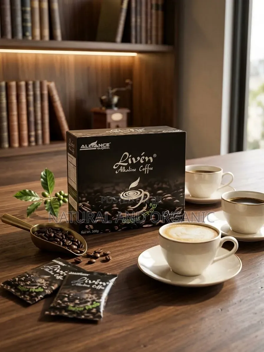 Liven Alkaline Sugar Free Coffee by Alliance in Motion Global