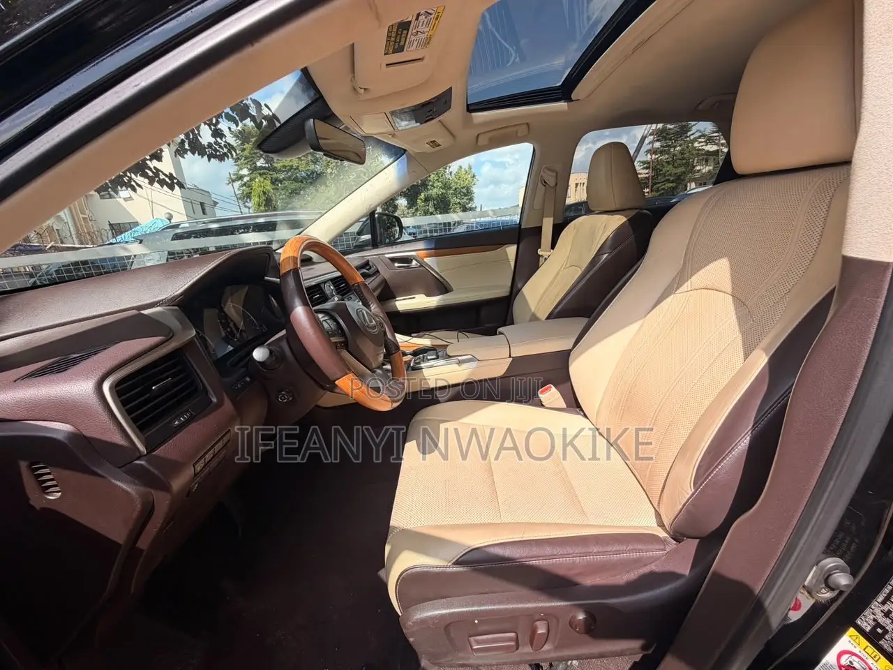Lexus RX 350 FWD 2017 Black