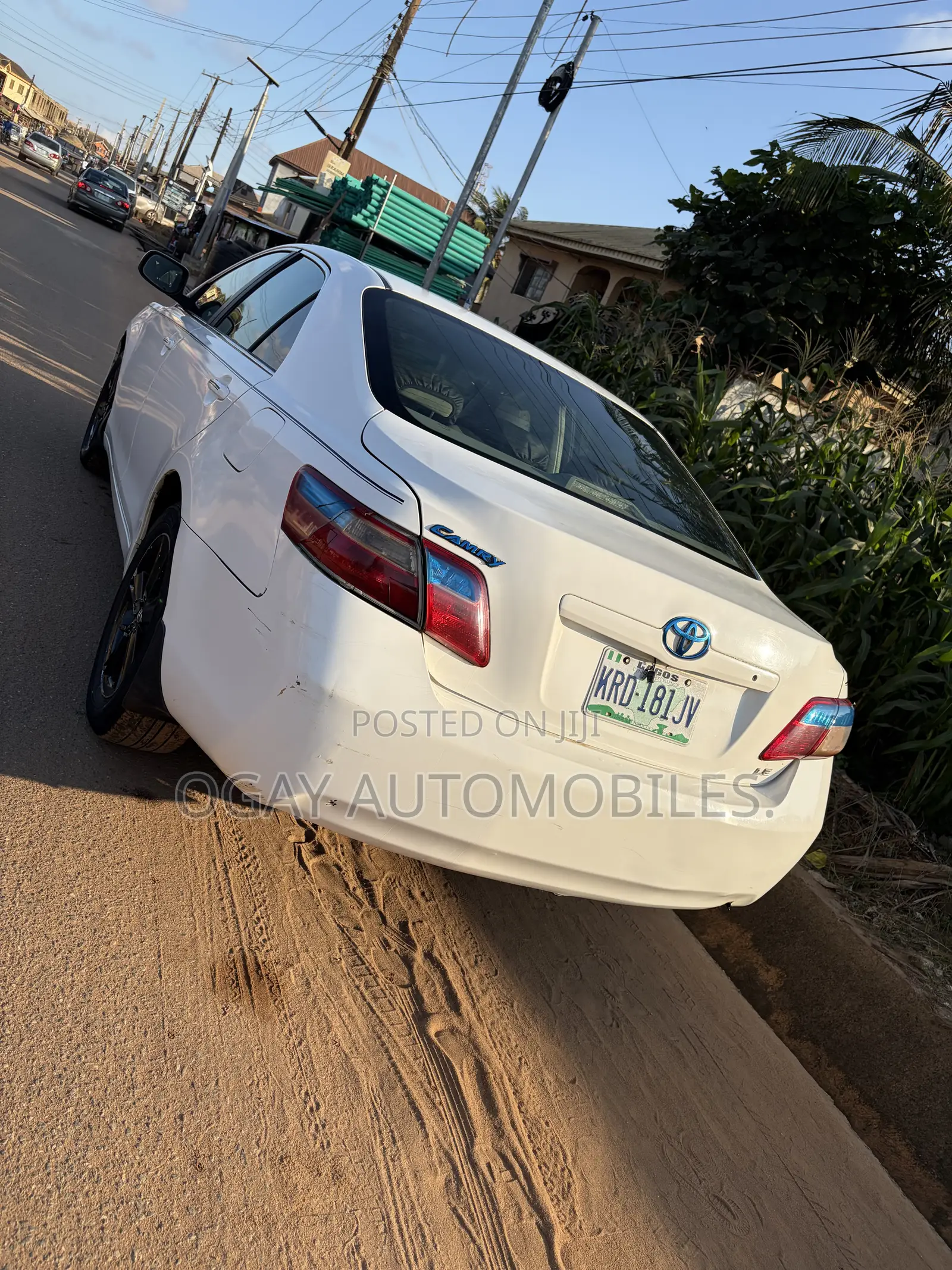 Toyota Camry 2008 White