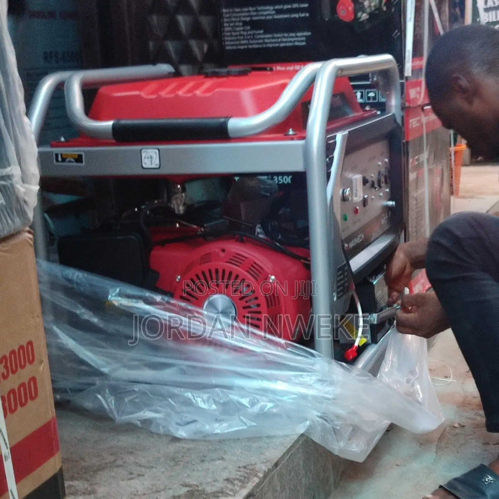5kva Maxmec Portable Petrol Generator 100% Copper Coil